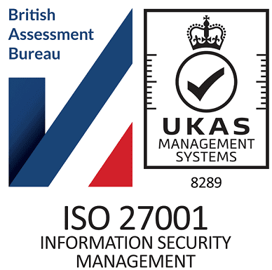 ISO 27001 Accredited Logo