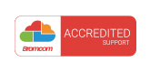 Bromcom Accredited support logo