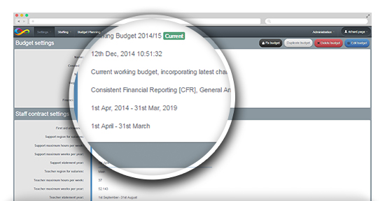 budget online tool