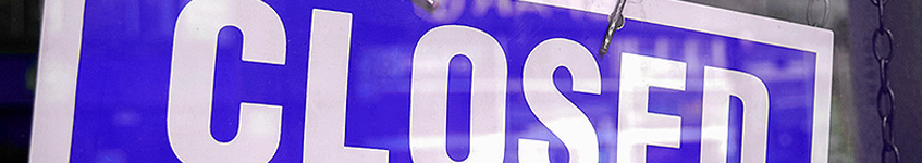 closed-banner