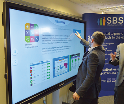 Mark Wilson Interactive Touchscreen demonstration