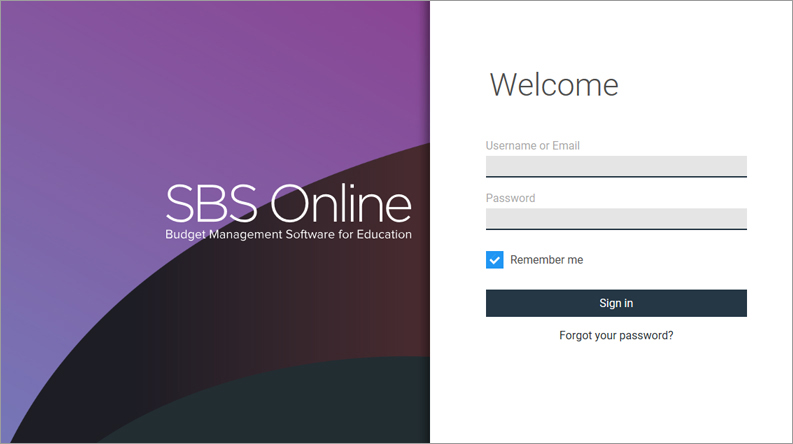 SBS Online New Login