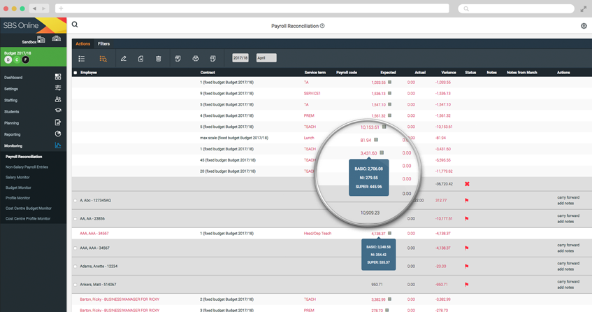 SBS Online Payroll Reconciliation new